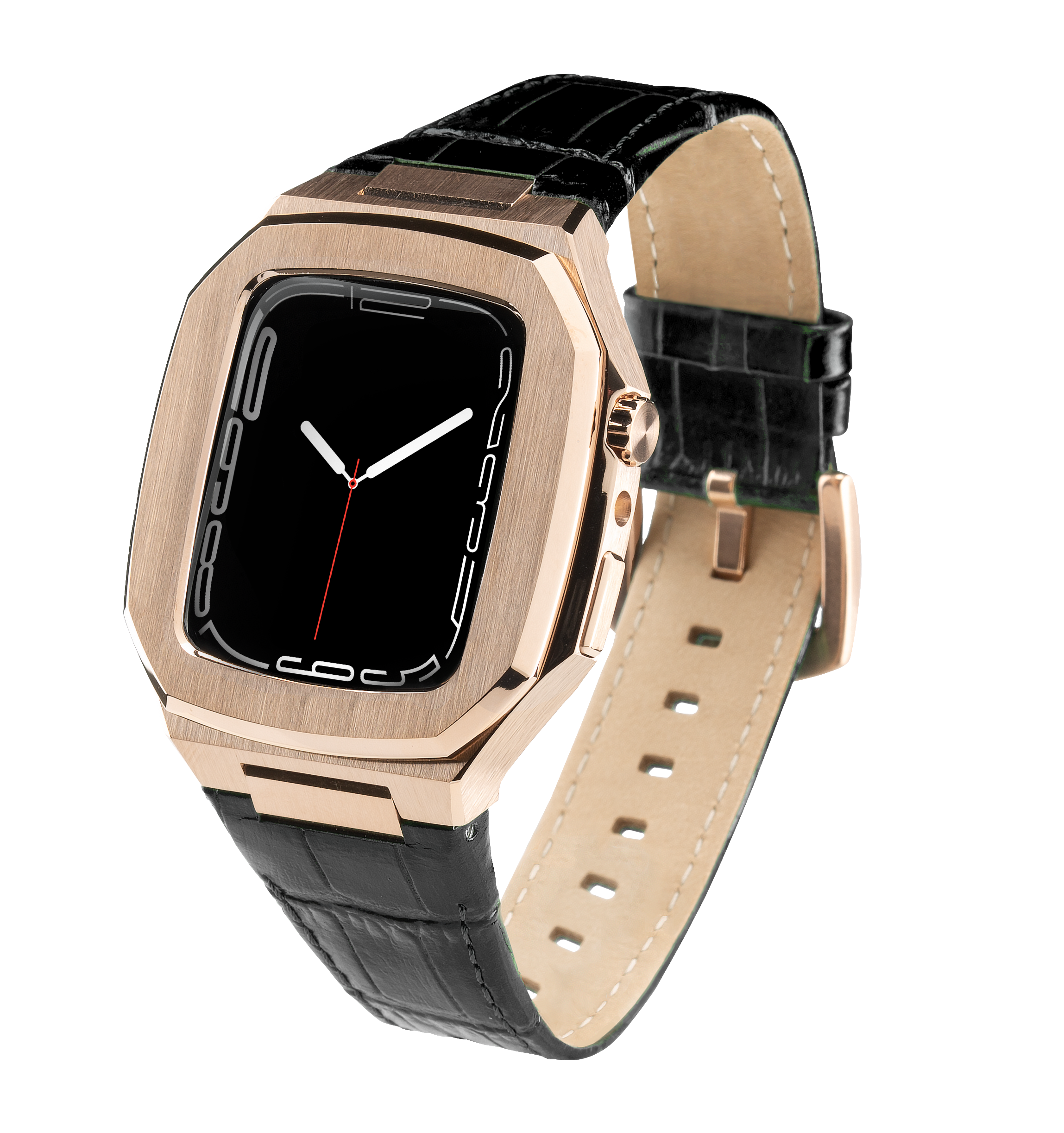 Leather apple 2025 watch case